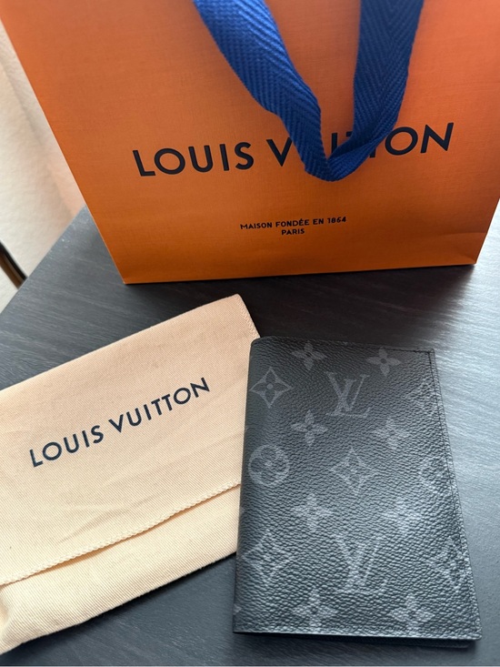 Louis Vuitton Other - Louis Vuitton Monogram Eclipse Passport Holder